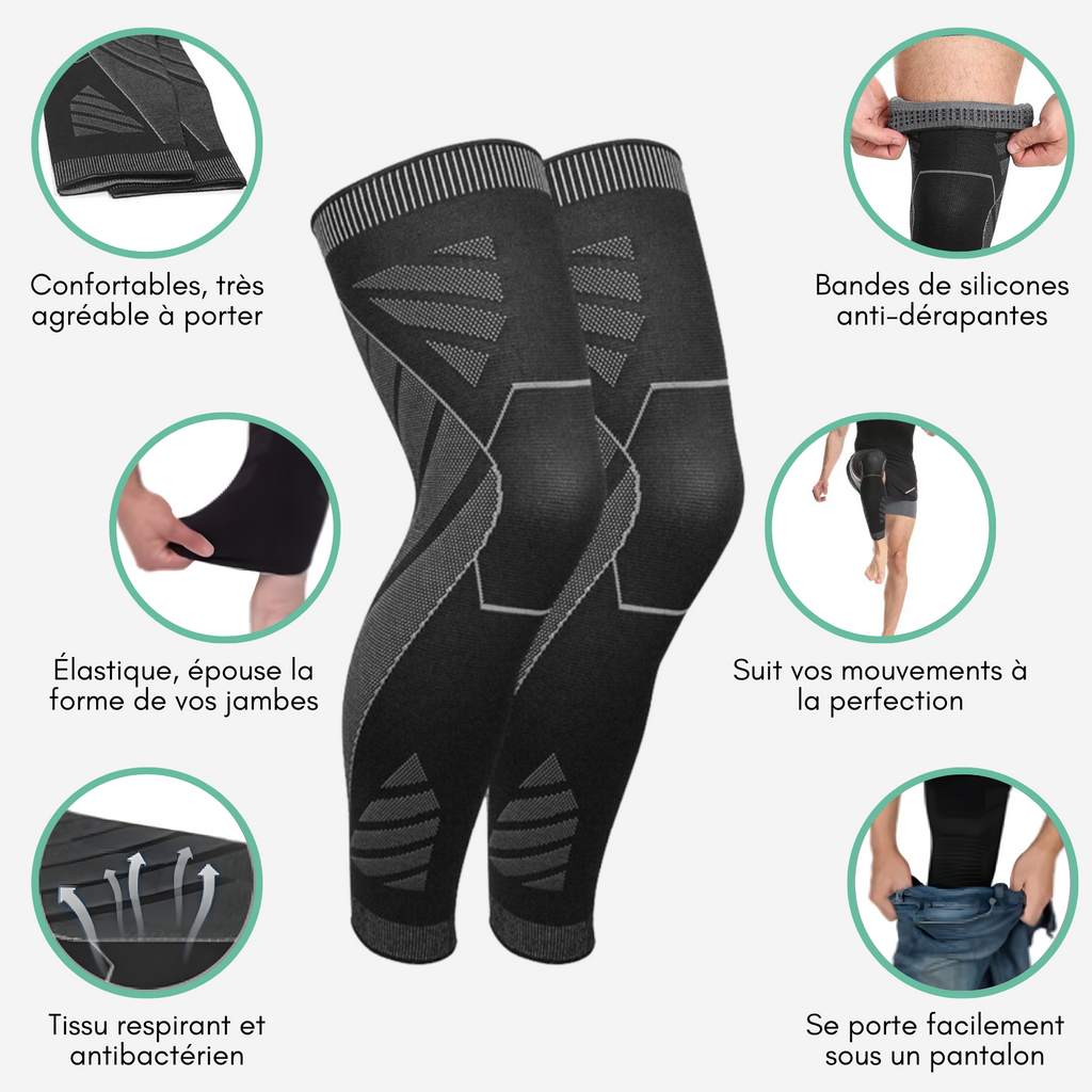 FlexiSupport® - Maintien de compression pour Genoux et Jambes